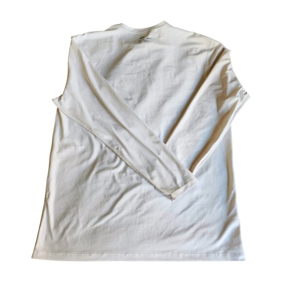 Quicksilver Pre-love Big & Tall White Long Sleeve Rash Guard. Size XXL - Picture 8 of 8